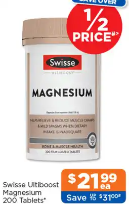 Good Price Pharmacy Swisse Ultiboost Magnesium offer