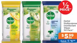 Good Price Pharmacy Dettol Multipurpose Disinfectant Wipes offer