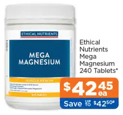 Good Price Pharmacy Ethical Nutrients Mega Magnesium offer
