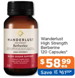 Good Price Pharmacy Wanderlust High Strength Berberine offer