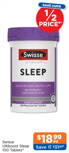 Good Price Pharmacy Swisse Ultiboost Sleep offer