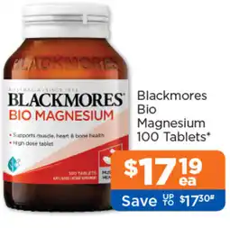Good Price Pharmacy Blackmores Bio Magnesium offer