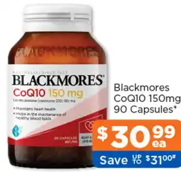 Good Price Pharmacy Blackmores CoQ10 offer