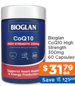 Good Price Pharmacy Bioglan CoQ10 High Strength offer