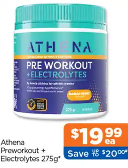 Good Price Pharmacy Athena Preworkout + Electrolytes offer