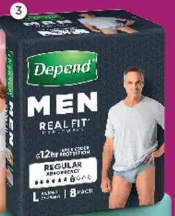 Good Price Pharmacy Depend Real Fit Underwear Men's Large offer