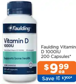 Good Price Pharmacy Faulding Vitamin D 1000IU offer