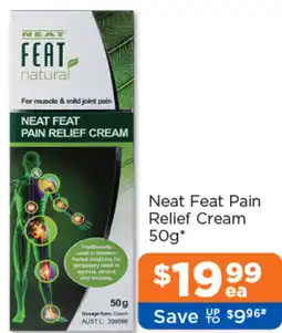 Good Price Pharmacy Neat Feat Pain Relief Cream offer