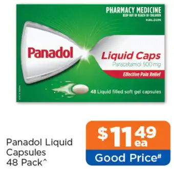 Good Price Pharmacy Panadol Liquid Capsules offer