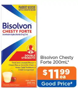 Good Price Pharmacy Bisolvon Chesty Forte offer