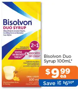 Good Price Pharmacy Bisolvon Duo Syrup offer