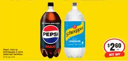IGA Pepsi, Solo or Schweppes offer