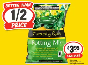 IGA Brunnings Naturally Good Potting Mix offer