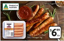 Foodworks Slape & Sons Thin Beef offer