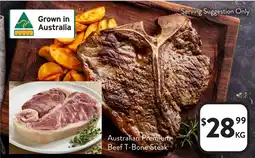 Foodworks Australian Premium Beef T-Bone Steak offer