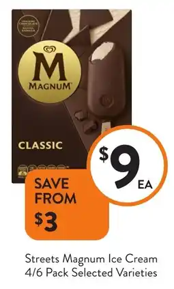 Foodworks Streets Magnum Ice Cream offer