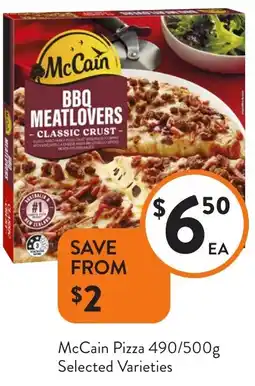 Foodworks McCain Pizza offer