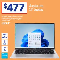Officeworks Aspire Lite 14" Laptop offer