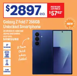 Officeworks Galaxy Z Fold 7 256GB Unlocked Smartphone offer