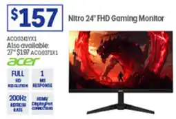 Officeworks Nitro 24" FHD Gaming Monitor offer