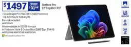 Officeworks Surface Pro 12" Copilot+ PC³ offer
