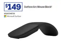 Officeworks Surface Arc Mouse Black offer