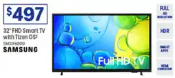 Officeworks 32" FHD Smart TV with Tizen OS offer