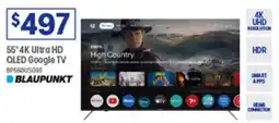 Officeworks 55" 4K Ultra HD QLED Google TV offer