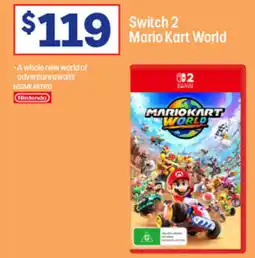 Officeworks Switch 2 Mario Kart World offer