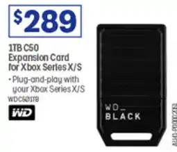 Officeworks 1TB C50 Expansion Card for Xbox Series X/S offer