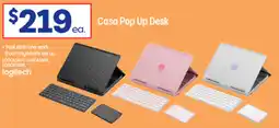 Officeworks Casa Pop Up Desk offer