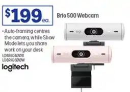Officeworks Brio 500 Webcam offer