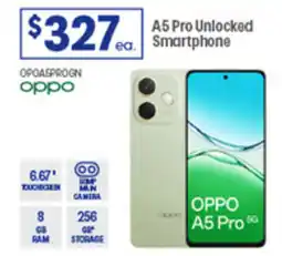 Officeworks A5 Pro Unlocked Smartphone offer