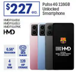 Officeworks Pulse 4G 128GB Unlocked Smartphone offer