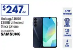 Officeworks Galaxy a165g 128gb unlocked smartphone offer