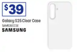 Officeworks Galaxy $25 clear case offer