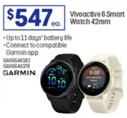 Officeworks Vivoactive 6 Smart Watch offer