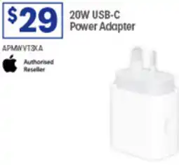 Officeworks 20W USB-C Power Adapter offer