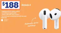 Officeworks Airpods 4 offer