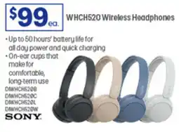 Officeworks Whch520 wireless headphones galaxy buds fe offer