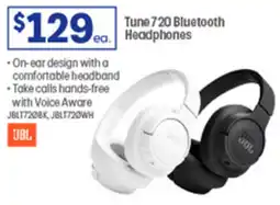 Officeworks Tune 720 bluetooth headphones offer