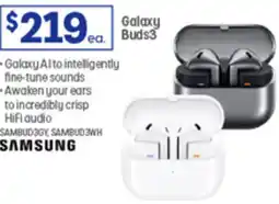 Officeworks Galaxy Buds3 offer