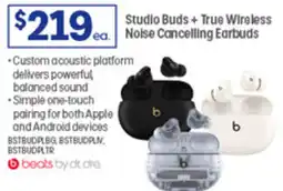 Officeworks Studio Buds + True Wireless offer