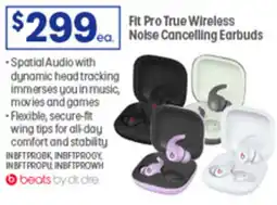 Officeworks Pro true wireless noise cancelling earbuds offer