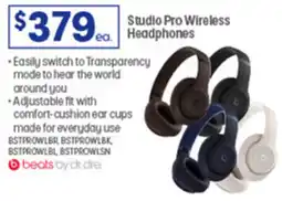 Officeworks Studio pro wireless headphones offer