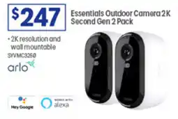 Officeworks Essentials Outdoor Camera 2K offer