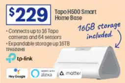 Officeworks Tapo H500 Smart Home Base offer