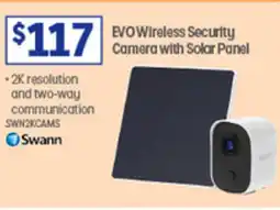 Officeworks EVO Wireless Security Camera with Solar Panel offer
