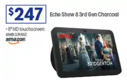 Officeworks Echo Show 83rd Gen Charcoal offer