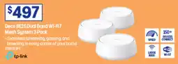 Officeworks Deco BE25 Dual Band WI-FI7 Mesh System offer
